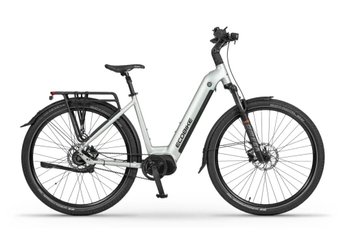 Przejdź do produktu Rower elektryczny Ecobike LX 400 Artic silver r.17''