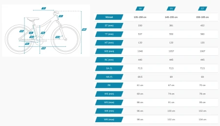Geometria Rower Tabou 26 Venom 4.0 steel blue rozm.13