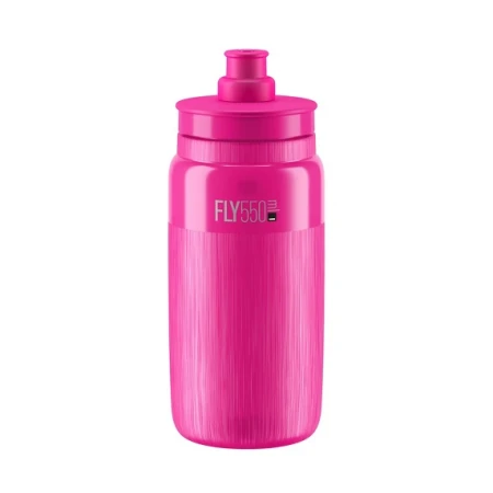 Bidon Elite Fly Tex 550ml clear pink fluo