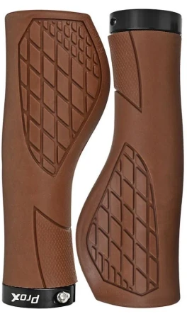 Chwyty Prox GP-35 Ergo 130mm skręcane brown