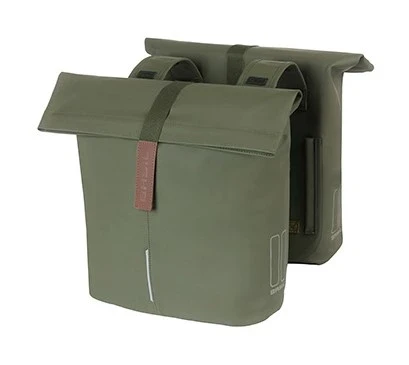 Przejdź do produktu Sakwa Basil City Double Pannier 28-32L moss green