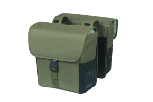 Przejdź do produktu Sakwa Basil Go Double Bag 32L dark green