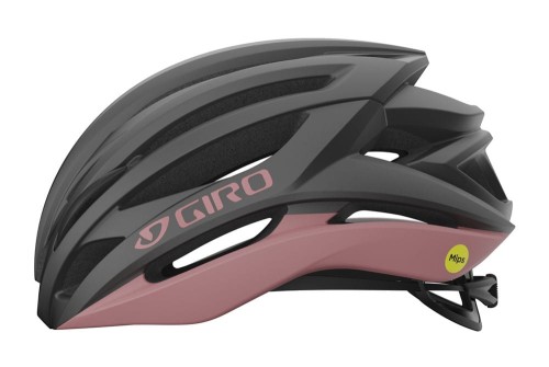 Przejdź do produktu Kask szosowy GIRO SYNTAX INTEGRATED MIPS metallic  coal/dusty rose roz. S (51-55 cm)