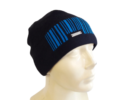 Czapka zimowa Viking Regular Black Blue UNI