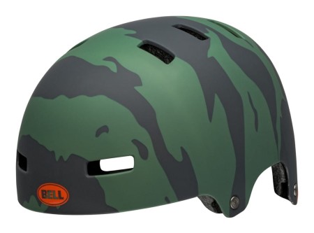 Kask juniorski BELL SPAN ravine matte green orange roz. XS (49–53 cm) (NEW)
