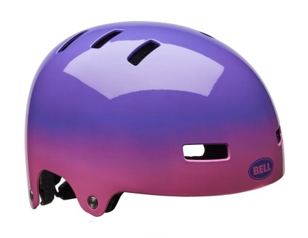 Kask juniorski BELL SPAN purple pink plunge roz. XS (49–53 cm)