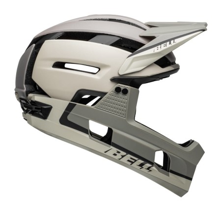 Kask full face BELL SUPER AIR R MIPS SPHERICAL matte cement gray roz. M (55–59 cm) (NEW)