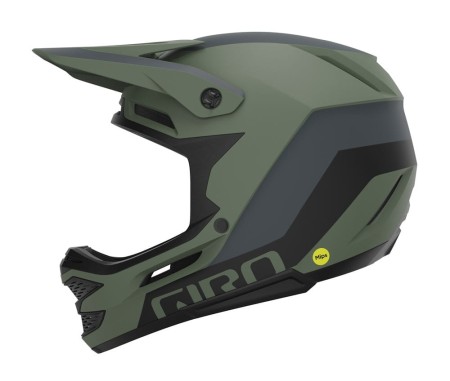 Kask full face GIRO INSURGENT SPHERICAL matte hedge green dark shark roz. M/L