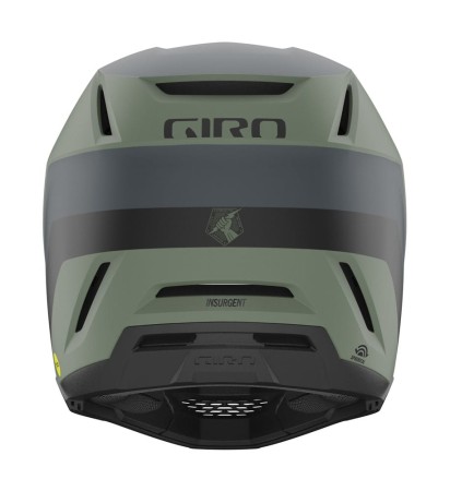 Kask full face GIRO INSURGENT SPHERICAL matte hedge green dark shark roz. M/L