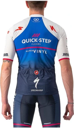 Koszulka kolarska Competizione belgian blue/white