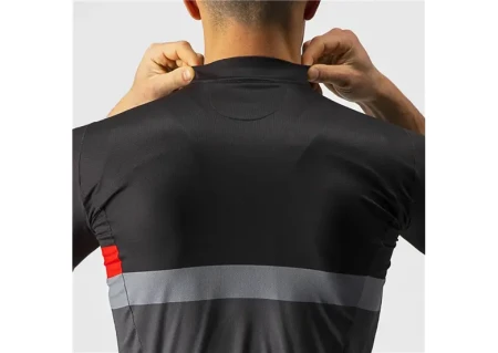 Koszulka rowerowa Castelli A Blocco Black