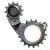 Wózek przerzutki Absoluteblack HollowCage V2 Carbon Ceramic Sram Etap AXS 12s, złoty