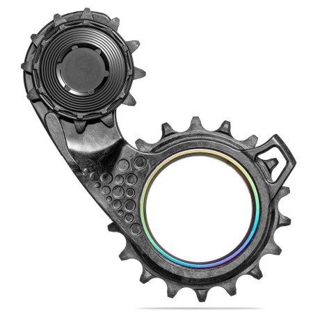 Wózek przerzutki Absoluteblack HollowCage V2 Carbon Ceramic R9200, złoty