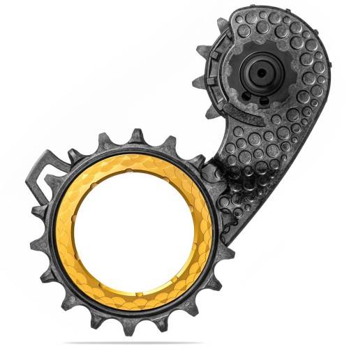 Przejdź do produktu Wózek przerzutki Absoluteblack HollowCage V2 Carbon Ceramic R8100, złoty