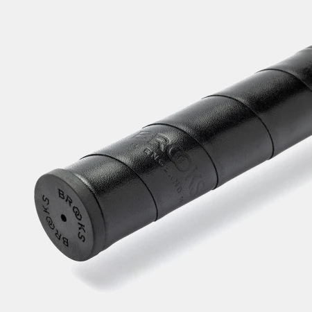 Chwyty BROOKS WILLOW LEATHER GRIPS, Black, Rozmiar 130/130 - rove.pl