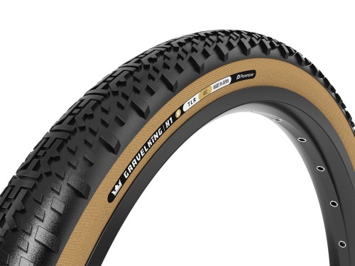 Przejdź do produktu Opona GravelKing X1 R 700x40C czarno-bursztynowa aramid
