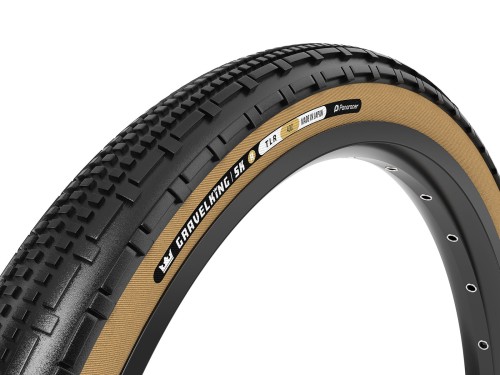 Przejdź do produktu Opona GravelKing SK R 700x40C czarno-bursztynowa aramid