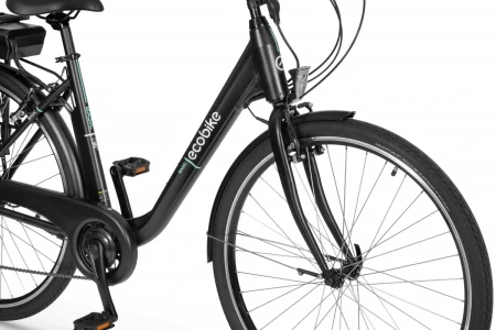 Rower elektryczny Ecobike Basic Black AXA 19''