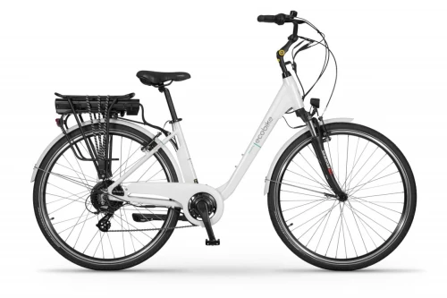 Przejdź do produktu Rower elektryczny EcoBike Traffic White r.17''