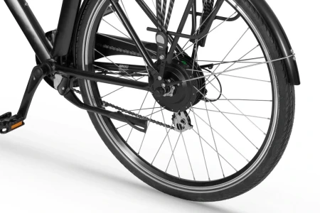 Rower elektryczny EcoBike Traffic M Black r.19''