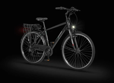 Rower elektryczny EcoBike Traffic M Black r.19''