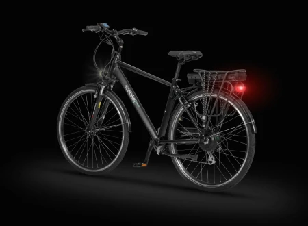 Rower elektryczny EcoBike Traffic M Black r.19''