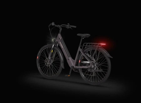 Rower elektryczny Ecobike X-City Coffee r.17