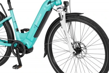 Rower elektryczny EcoBike D2 City Menthol