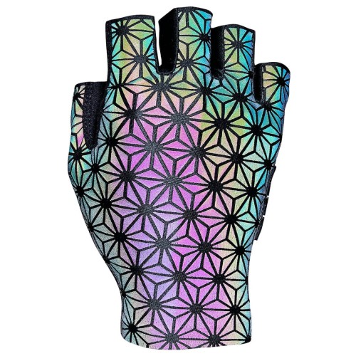 Przejdź do produktu Rękawiczki Supacaz SupaG Clarino Gloves – Oil Slick Reflective (S)