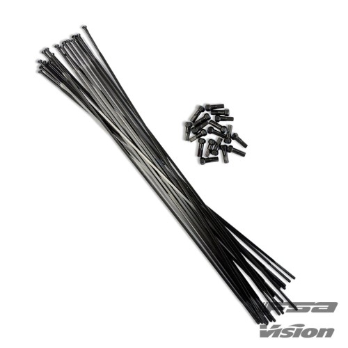 Przejdź do produktu Szprychy Vision Kit Metron45 DB INOX 2/1.5/2 w/Nipple