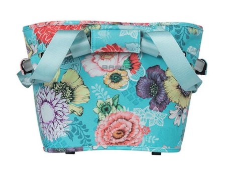 Kosz na przedni bagażnik BASIL BLOOM FIELD CARRY ALL REAR BASKET, KF System 22L, sky blue (NEW) - rove.pl