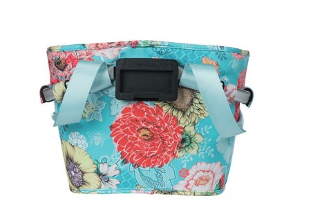 Kosz na przedni bagażnik BASIL BLOOM FIELD CARRY ALL REAR BASKET, KF System 22L, sky blue (NEW) - rove.pl