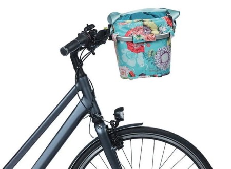 Kosz na przedni bagażnik BASIL BLOOM FIELD CARRY ALL REAR BASKET, KF System 22L, sky blue (NEW) - rove.pl