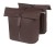 Sakwa miejska podwójna BASIL CITY DOUBLE PANNIER BAG MIK 28-32L, MIK System (ready to go), roasted brown