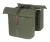 Sakwa miejska podwójna BASIL CITY DOUBLE PANNIER BAG MIK 28-32L, MIK System (ready to go), moss green - rove.pl