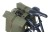 Sakwa miejska podwójna BASIL CITY DOUBLE PANNIER BAG MIK 28-32L, MIK System (ready to go), moss green - rove.pl