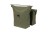 Sakwa podwówjna BASIL SOHO DOUBLE PANNIER BAG NORDLICHT Universal Bridge System 41L, 100% wodoodporna moss green oświetlenie Nordlicht Technology (NEW) - rove.pl