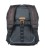 Sakwa miejska pojedyncza BASIL MILES TARPAULIN DAYPACK 17L, Hook On System, 100% wodoodporna black orange (NEW)