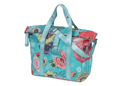 Torba na bagażnik BASIL BLOOM FIELD HANDBAG KF-HOOK System, 8-11L, sky blue (NEW) - rove.pl