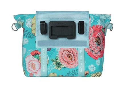 Torba na bagażnik BASIL BLOOM FIELD HANDBAG KF-HOOK System, 8-11L, sky blue (NEW) - rove.pl