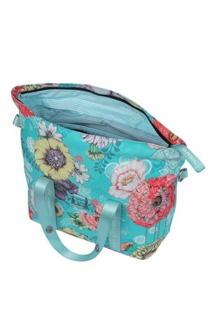 Torba na bagażnik BASIL BLOOM FIELD HANDBAG KF-HOOK System, 8-11L, sky blue (NEW) - rove.pl