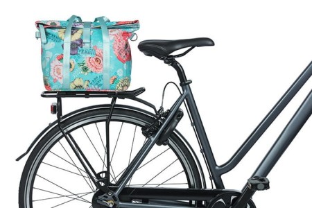 Torba na bagażnik BASIL BLOOM FIELD HANDBAG KF-HOOK System, 8-11L, sky blue (NEW) - rove.pl