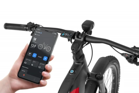 Rower elektryczny Ecobike RX 500 Black Red SUV CAN - r.19