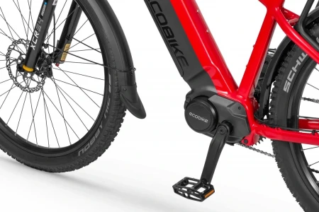 Rower elektryczny Ecobike RX 500 Black Red SUV CAN - r.19