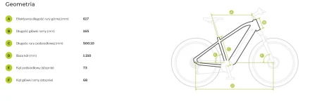 Geometria Rower elektryczny Ecobike SX 300 Copper Black - r.21