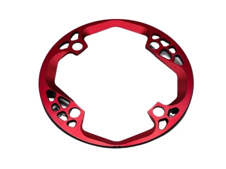 Osłona zębatki Absoluteblack Bashring 28-32t 104mm czerwony - rove.pl