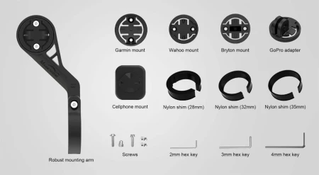 Uchwyt lampki przedniej MAGICSHINE MJ-6538