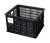 Kosz na kierownicę/bagażnik BASIL BICYCLE CRATE M, 29.5L, recycled synthetic, black (NEW)