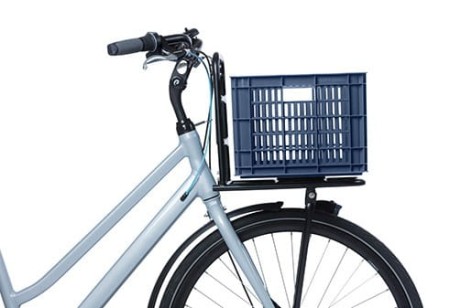 Kosz na kierownicę/bagażnik BASIL BICYCLE CRATE M, 29.5L, recycled synthetic, bluestone (NEW)