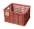 Kosz na kierownicę/bagażnik BASIL BICYCLE CRATE M, 29.5L, recycled synthetic, terra red (NEW)